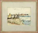 Maurice de Vlaminck, Riverside Town