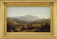 Picnic Below Mt by Benjamin Champney, WASHINGTON, sold Aug 2011