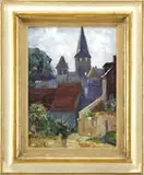 Frank Armington, French Town Scene
