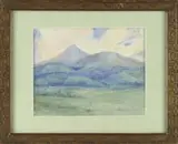 Bruce Crane, White Face Mountain from Bloomingdale 1932