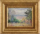 Ernest Lawson, Colorful Impressionistic Landscape