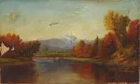 Benjamin Champney, Panoramic View of Mt, WASHINGTON