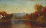 Benjamin Champney, Panoramic View of Mt