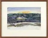William Zorach, Sunset Over Robinhood Cove