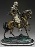 Antoine-Louis Barye, Arab on a Horse