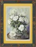 Laura Coombs Hills, White Roses