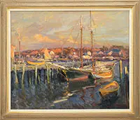 Roseway by Robert Charles Gruppe, Oil on canvas, sold Feb 2014