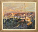 Robert Charles Gruppe, Roseway, Oil on canvas