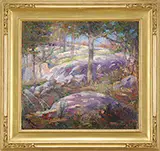 Maurice Compris, Summer Splendor, Rockport, Oil on canvas