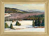 Aldro Thompson Hibbard, Distant Range” (Probably the Presidential Range)