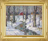 Carl W. Peters, Winter Stream