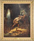 William Ranney, Deer Slayer, Oil on canvas