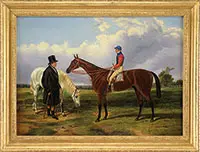 Harry Hall, Newminster, Oil on canvas