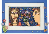 James Rizzi, Buy Your Gal Some Flowers, 3-D Color Serigraph