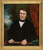 Unsigned, Portrait of a Ship’s Captain, Oil on canvas