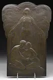 Alexander Kraumann, Art Nouveau Lovers, Bronze plaque