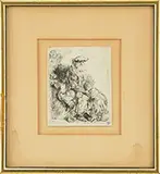 Rembrandt van Rijn, Abraham Caressing Isaac