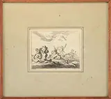 Abraham Blommaert, Neptune & Figures, Etching