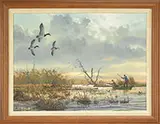 Brett James Smith, Hunters Setting the Decoy