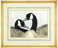 Roy Thompsen, 5 Works of Canada Geese, Pen & ink