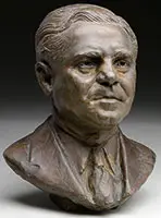Bust of Ruby Rubenstein by Max Kalish, Bronze having brown/bronze patina, sold Feb 2014