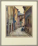 William Lester Stevens, Italian Street Scene