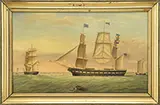 Unsigned, Portrait of the Ship “Sooloo, Oil on canvas