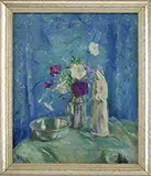 Howard Logan Hildebrandt, Tabletop Still Life, Oil on canvas