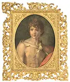 Giulio Sartori, Portrait of a Boy, Watercolor