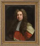 Unsigned, Portrait of Sir Alex Denton, Oil on canvas