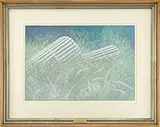 Roy Thompsen, Five Coastal Works, Pen & ink & watercolor