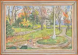 Waldo Peirce, The Osgood Nickerson Family Home, Castine, Me
