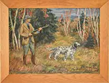 Waldo Peirce, Robert Weston Hunting with His Dog