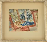 Waldo Peirce, Osgood Nickerson at the Wheel