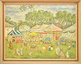 Waldo Peirce, Circus at Searsport, Oil on canvas
