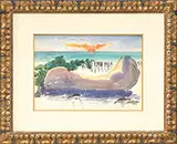 William Zorach, Sunrise Over the Beach