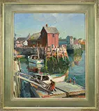 Emile Albert Gruppe, Low Tide – Rockport