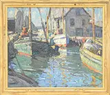 William Lester Stevens, Boats at Anchor