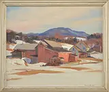 Emile Albert Gruppe, Vermont Farm