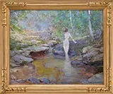 Emile Albert Gruppe, Nymph in the Stream