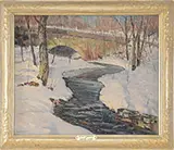 Antonio Cirino, Snow’s Symphony, Oil on canvas