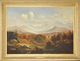 Benjamin Champney, Panoramic View of the White Mountains, Nh