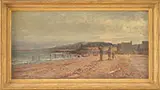 William Preston Phelps, Coastal Landscape (Possibly Massachusetts), Oil on canvas