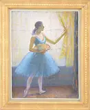Louis Kronberg, Ballerina in Blue, Pastel