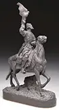 Evgeny Ivanovich Naps, The Falconer, Bronze