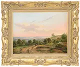 Barend Cornelis Koekkoek, Summer Panoramic Landscape