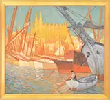 Bernhard Guttman, Venice, Oil on canvas