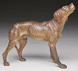 Unsigned, Standing Dog, Bronze