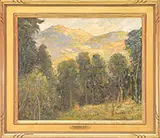 Paul King, Colorado Landscape, Oil on canvas