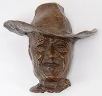 John Wayne by Glenna Goodacre, Bronze, sold Aug 2013